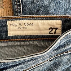 Rag & Bone Cate Mid-Rise Skinny Jeans Size 27